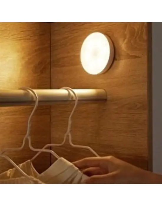 Omarı Hareket Sensörlü Usb Şarjlı Spot Lamba LED Yapışkanlı Model