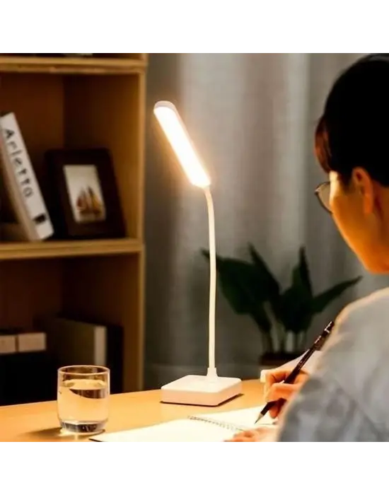 Omarı Dokunmatik USBli Derece Dönebilen LED Masa Lambası