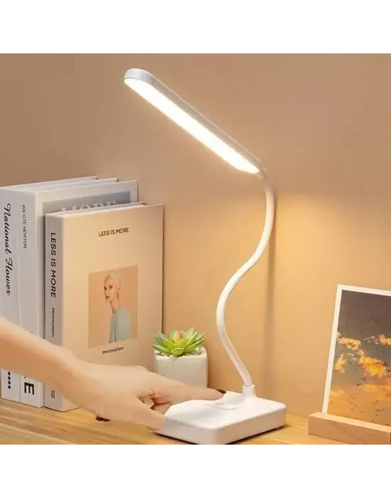 Omarı Dokunmatik USBli Derece Dönebilen LED Masa Lambası