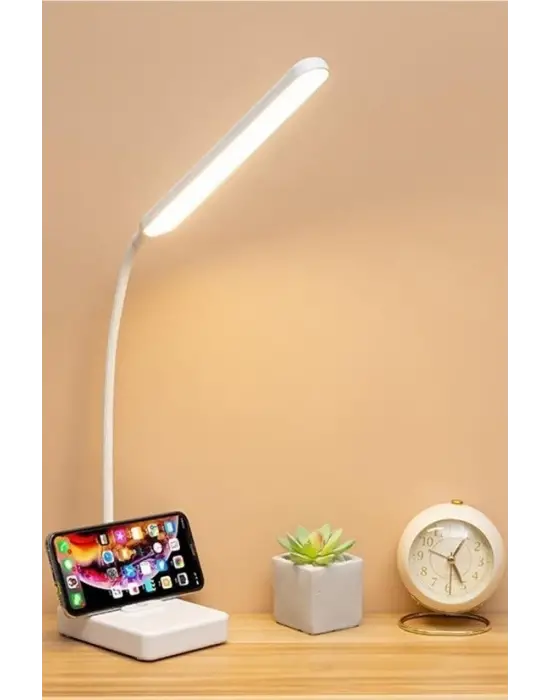 Omarı Dokunmatik USBli Derece Dönebilen LED Masa Lambası