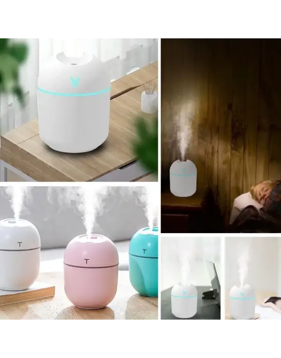 Omarı Aromaterapi Deneyimi Sunan Hava ve Oda Nemlendirici