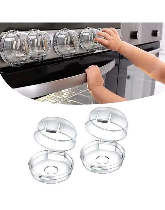 Omarı Isıya Dayanıklı Ocak Düğme Koruyucusu - Emniyet Düzeneği