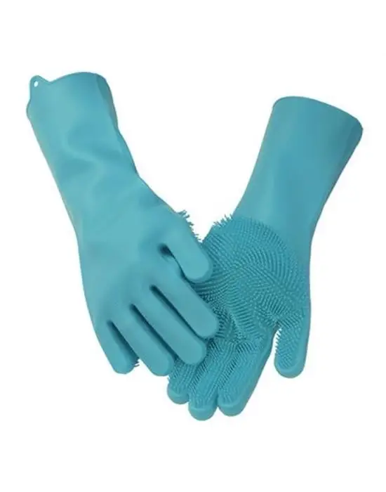 BUFFER® Isıya Dayanıklı Pratik Sihirli Silikon Bulaşık Yıkama Eldiveni