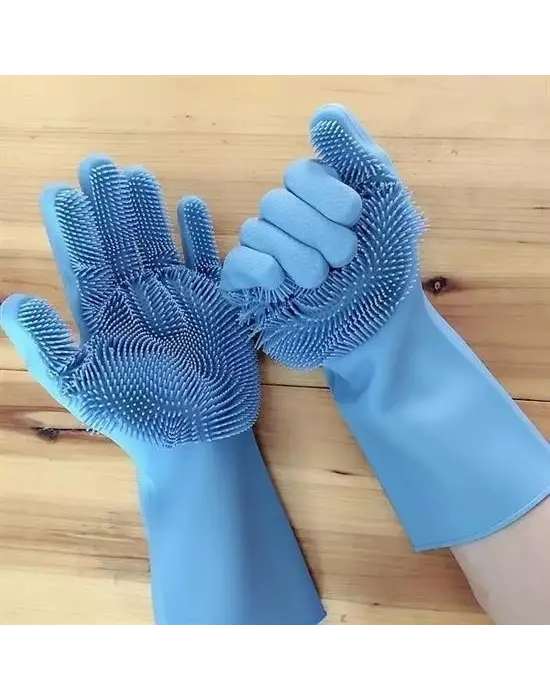 BUFFER® Isıya Dayanıklı Pratik Sihirli Silikon Bulaşık Yıkama Eldiveni