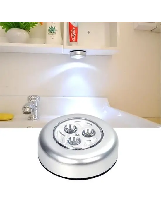 Omarı Modern Dokunmatik Kablosuz Led Dolap Lambası