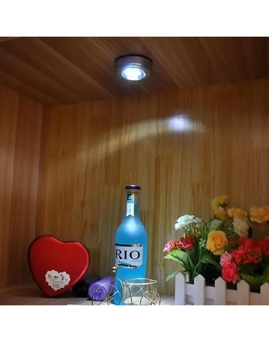 Omarı Modern Dokunmatik Kablosuz Led Dolap Lambası