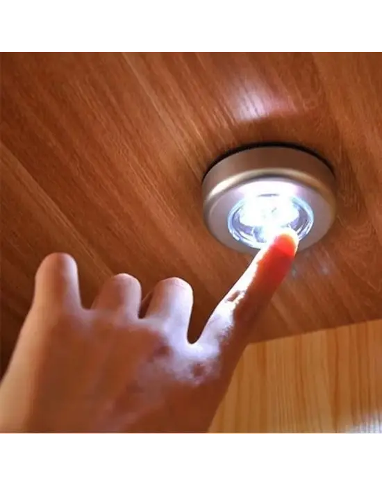 Omarı Modern Dokunmatik Kablosuz Led Dolap Lambası