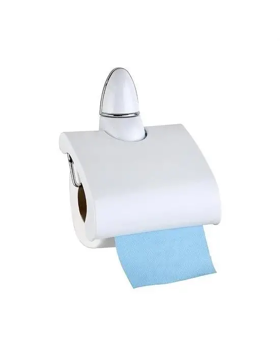Omarı Pratik ve Şık Kapaklı Rulo Tuvalet Kağıdı Tutucu Askısı