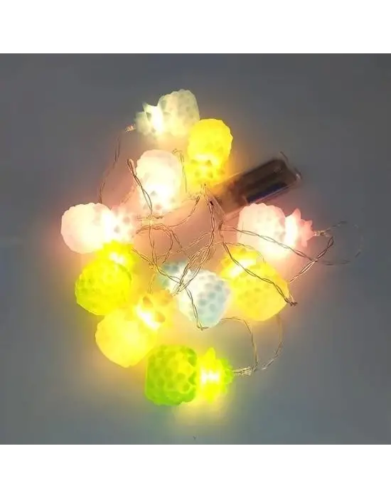 Omarı Dekoratif Karışık Renk Ananas Işık Zinciri