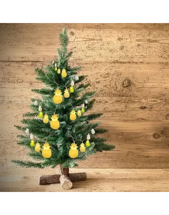 Omarı Dekoratif Karışık Renk Ananas Işık Zinciri