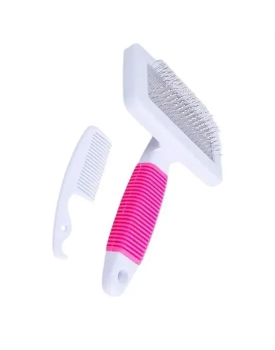 Omarı Evcil Hayvanlar için Telli Küçük Boy Tüy Bakım Seti ve Fırça