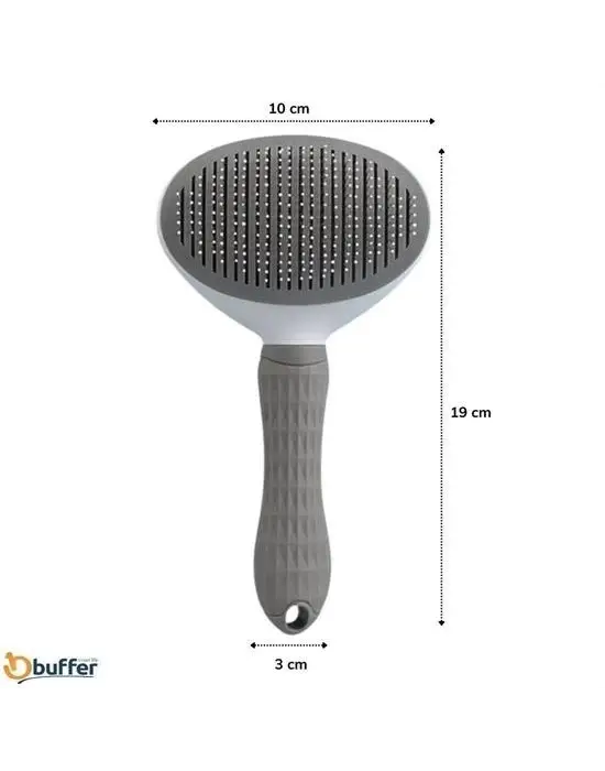 Omarı Kendini Temizleyebilen Ergonomik Rahat Tüy Toplayıcı Tarağı