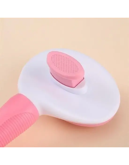 Omarı Evcil Hayvanlar İçin Kendini Temizleyebilen Tüy Toplayıcı Taraç Pembe