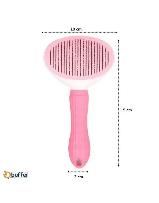 Omarı Evcil Hayvanlar İçin Kendini Temizleyebilen Tüy Toplayıcı Taraç Pembe