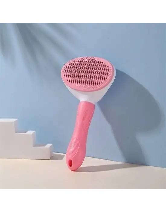 Omarı Evcil Hayvanlar İçin Kendini Temizleyebilen Tüy Toplayıcı Taraç Pembe