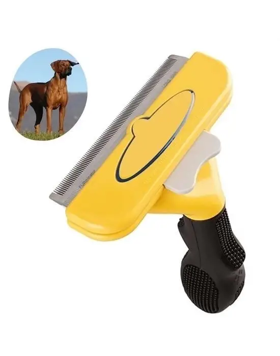 Omarı Kısa Tüy İçin Profesyonel Tüy Toplayıcı Tarak - Large Boy