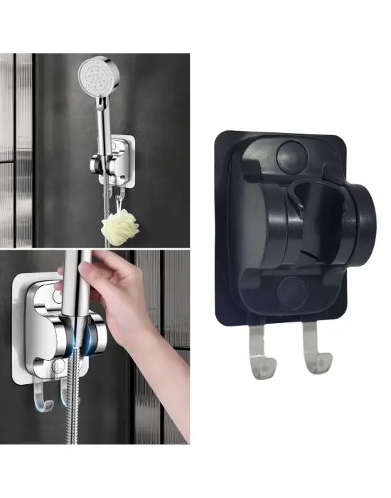 Omarı Güçlü Askılı Duş Başlık Tutucu