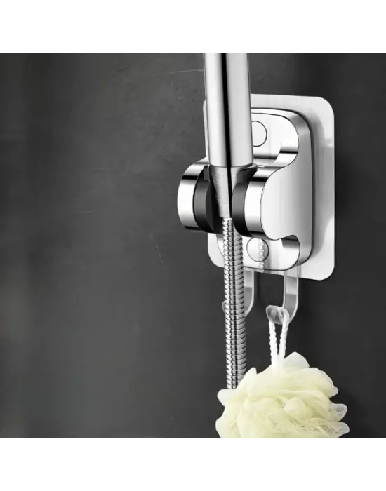 Omarı Güçlü Askılı Duş Başlık Tutucu