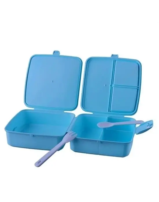 Omarı Pratik ve Renkli Beslenme Kutusu 4 Bölmeli Çocuk İçin