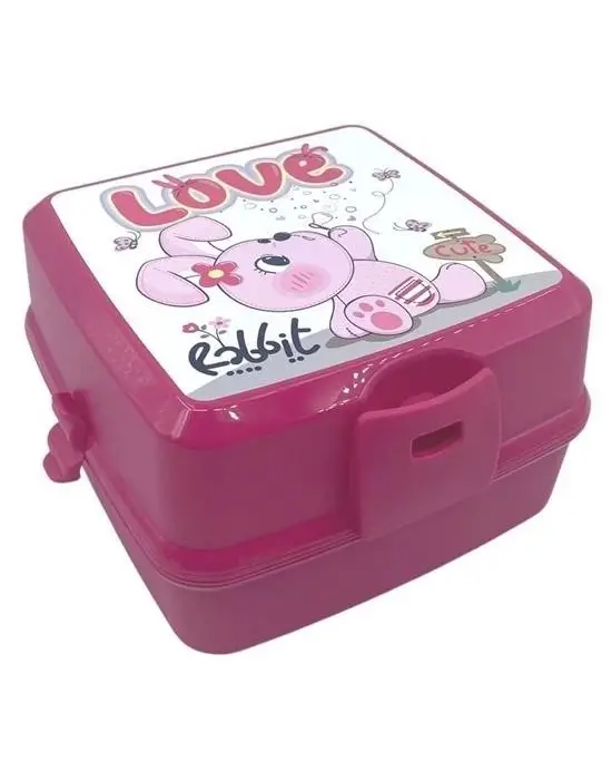 Omarı Pratik Çocuk Beslenme Kutusu 4 Bölmeli