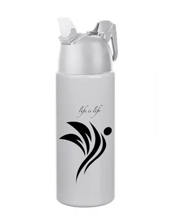 Omarı Kilitlenebilen Matara ile Sporcu Matarası 700ml