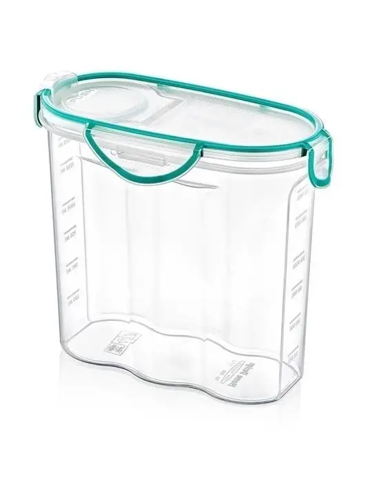 Omarı Hava ve Sıvı Geçirmez Kilitli Contalı Erzak Saklama Kabı