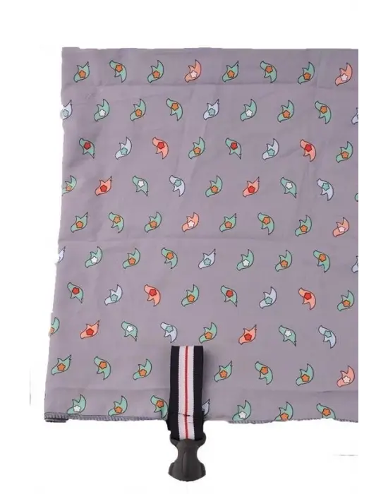 Omarı Kuş Desenli Kullanışlı Bebek Emzirme Önlüğü