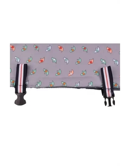 Omarı Kuş Desenli Kullanışlı Bebek Emzirme Önlüğü