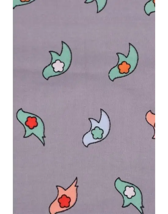 Omarı Kuş Desenli Kullanışlı Bebek Emzirme Önlüğü