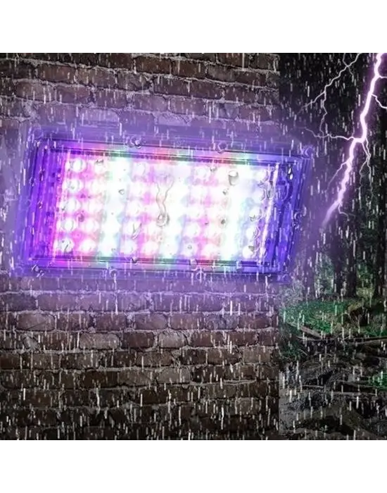 Omarı Renkli RGB Led Panel Işık - Dış Cephe Aydınlatması