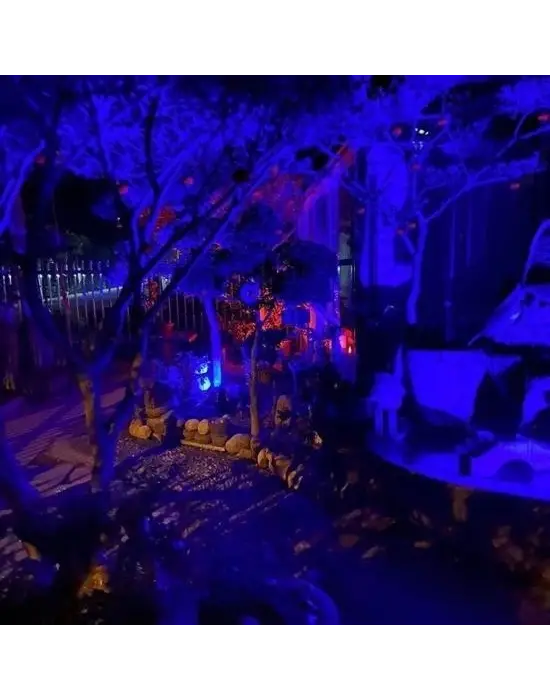 Omarı Renkli RGB Led Panel Işık - Dış Cephe Aydınlatması