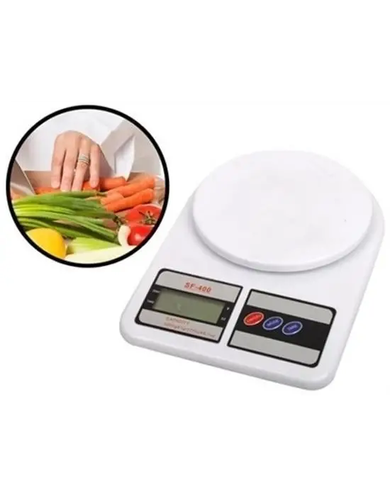 Omarı LCD Ekranlı Dijital Mutfak Terazisi