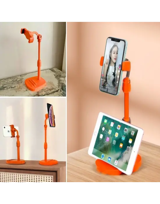 Omarı Masa Üstü Tablet ve Telefon Tutucu Standı - Pratik ve Şık Çözüm