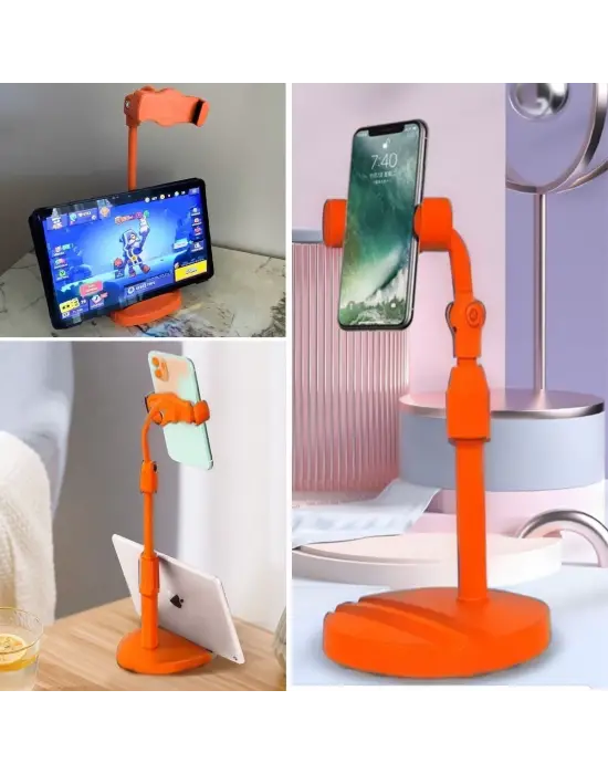Omarı Masa Üstü Tablet ve Telefon Tutucu Standı - Pratik ve Şık Çözüm