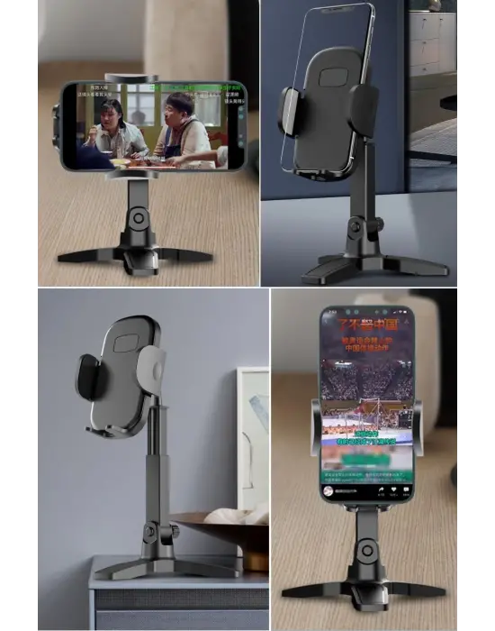 Omarı Derece Dönebilen Masaüstü Telefon Standı