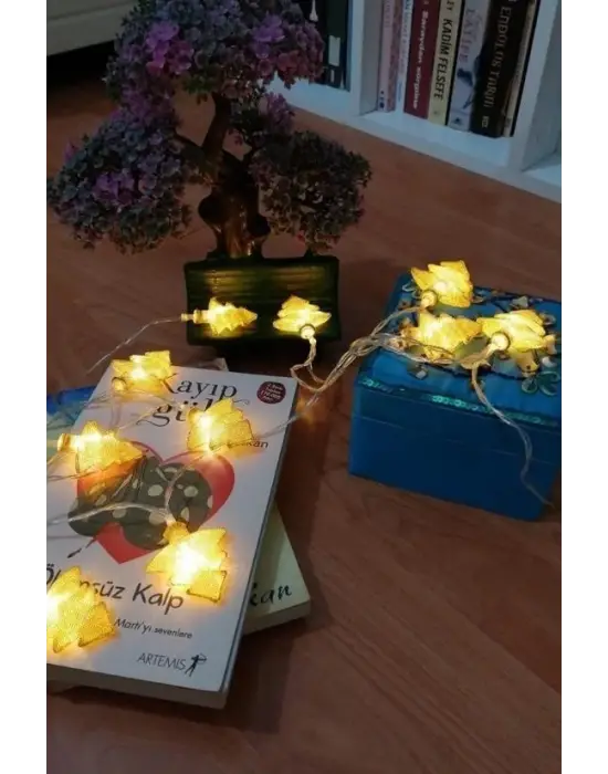 Omarı Metal Örgülü Günışığı Şerit Led Işık Zinciri