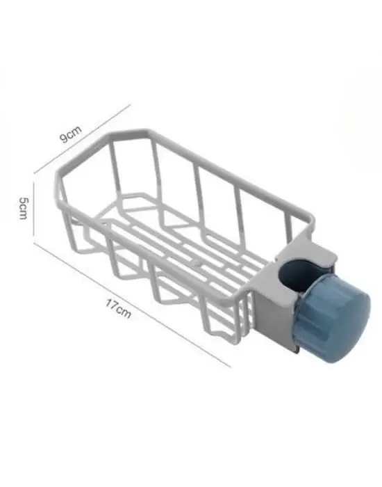 Omarı Su Sıçramalarına Son Veren Mutfak Düzenleyici Sünger Sabun Tutucu