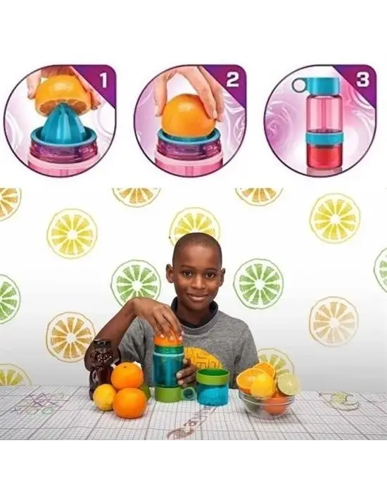 Omarı Narenciye Limon Sıkmalı Detoks Su Matarası