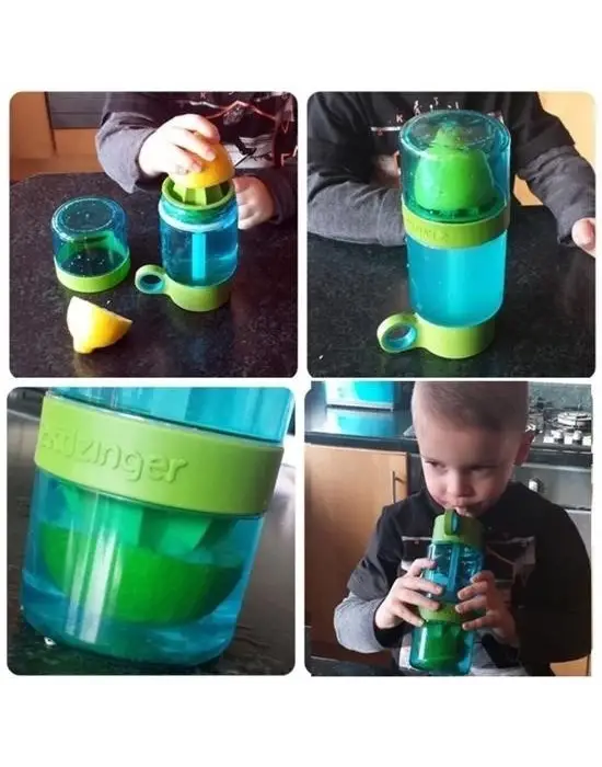 Omarı Narenciye Limon Sıkmalı Detoks Su Matarası