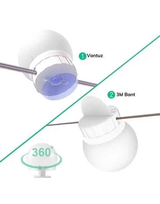 Omarı Nostalji Hollywood Tarzı LED Işıklı Makyaj Masası Aynası