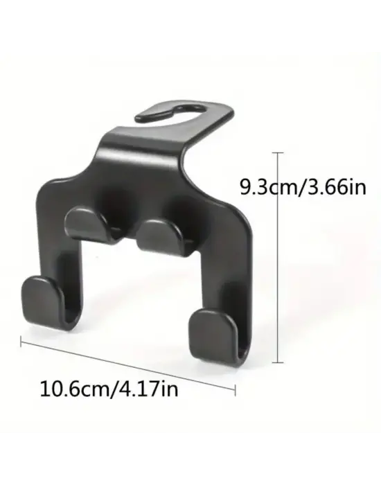 BUFFER® Oto Koltuk Arkası Düzenleyici Organizer Askılıklı Telefon,Tablet Tutucu