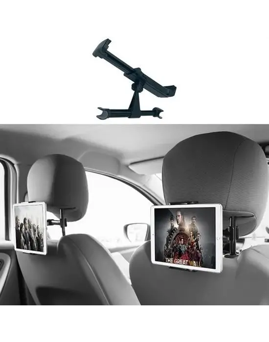 Omarı Ayarlanabilir Derece Dönebilen Oto Koltuk Telefon Tutucu