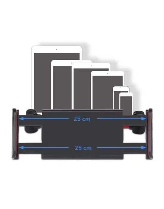Omarı Ayarlanabilir Derece Dönebilen Oto Koltuk Telefon Tutucu