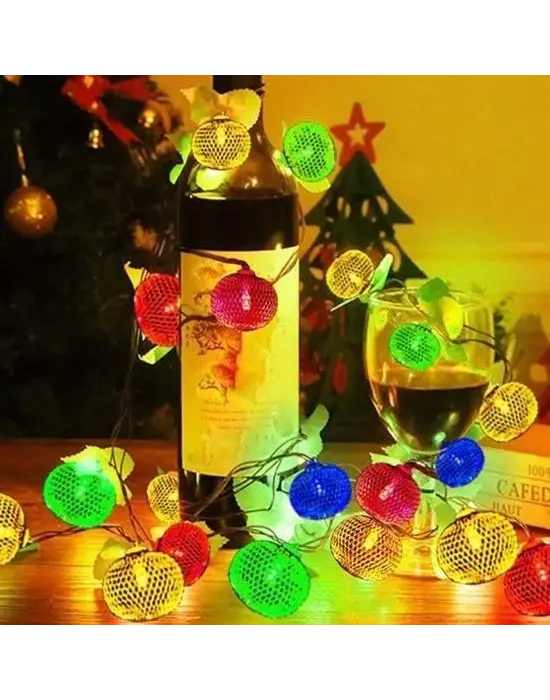 Omarı Top Led Kandil Şeklinde Aydınlatma Dekorasyonu