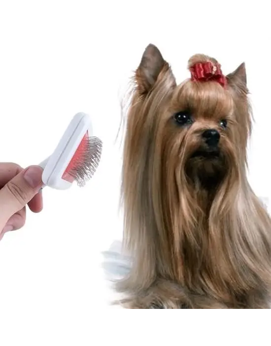 Omarı Evcil Hayvanlara Özel Tüy Tarama ve Toplama Fırçası - Kolay Temizlenir
