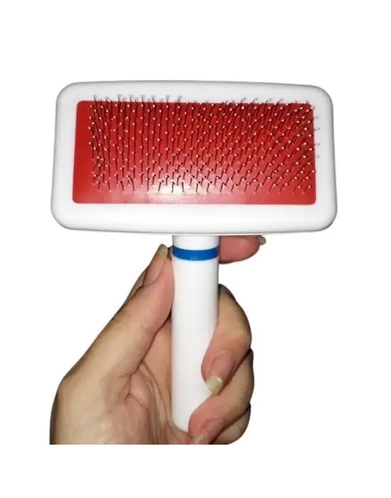 Omarı Evcil Hayvanlara Özel Tüy Tarama ve Toplama Fırçası - Kolay Temizlenir