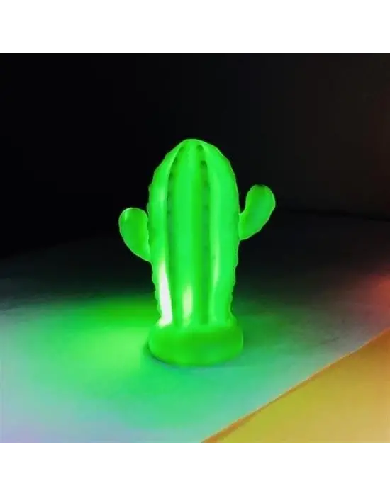 Omarı Sevimli Kaktüs Gece Lambası Aydınlatması