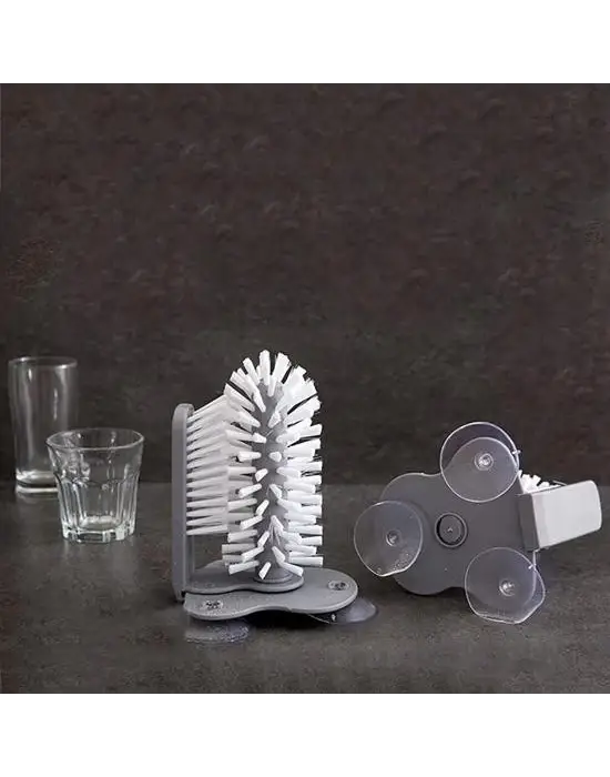 Omarı Pratik Vantuzlu Elde Bulaşık Fırçası