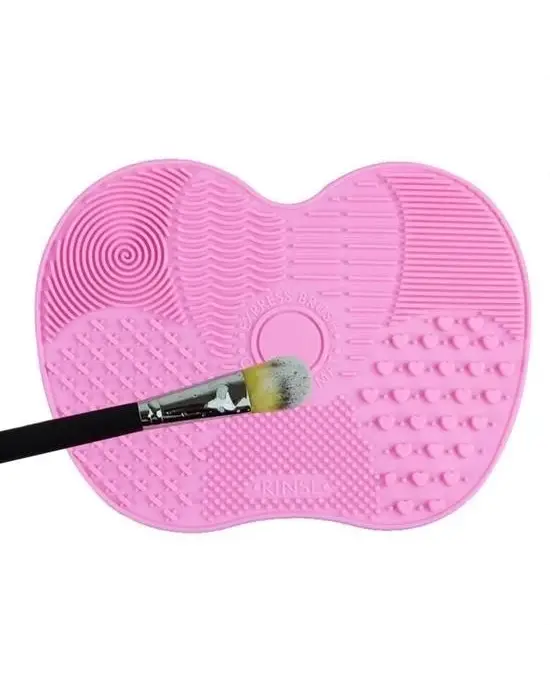 Omarı Pratik Kolay Makyaj Fırçası Temizleme Matı