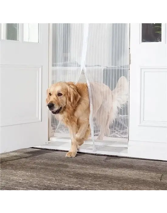 Omarı Pratik Manyetik Mıknatıslı Beyaz Kapı Pencere Sinekliği